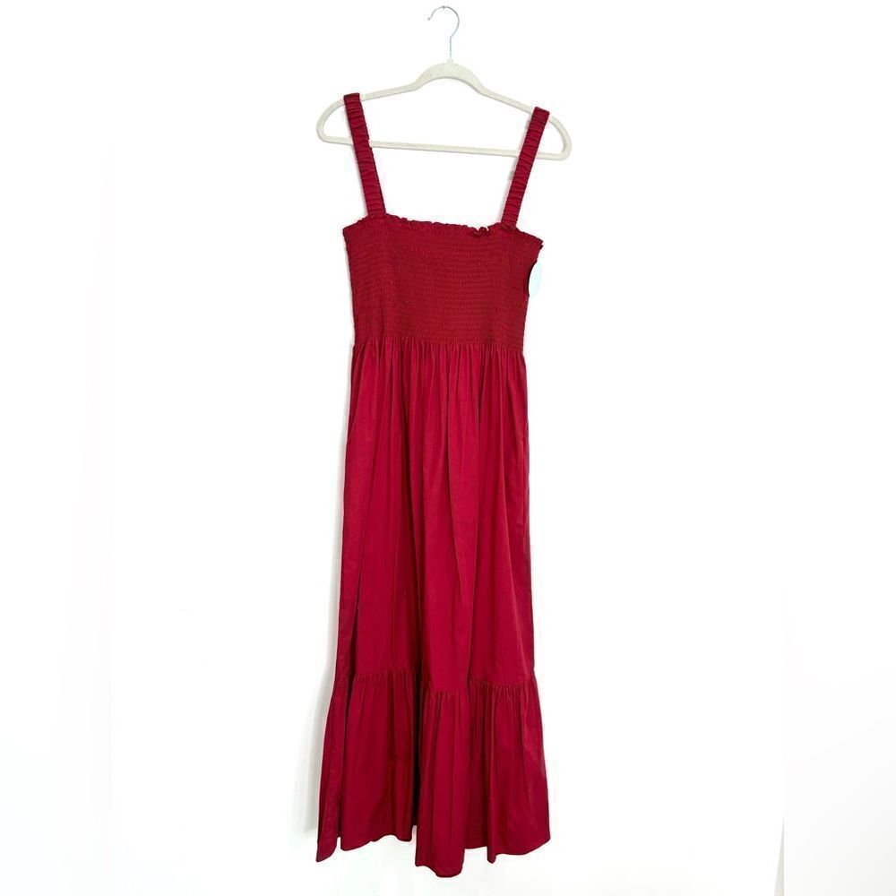 NWT Hill House The Anjuli Nap Dress in Victorian Red - Picture 6 of 10
